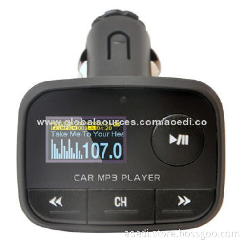 New design car MP3 player, FM transmitter USB charger car kit AD-956
